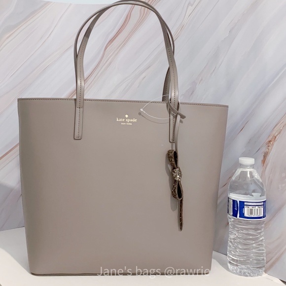 kate spade | Bags | New Kate Spade Karla Leather Zip Tote City Scape ...